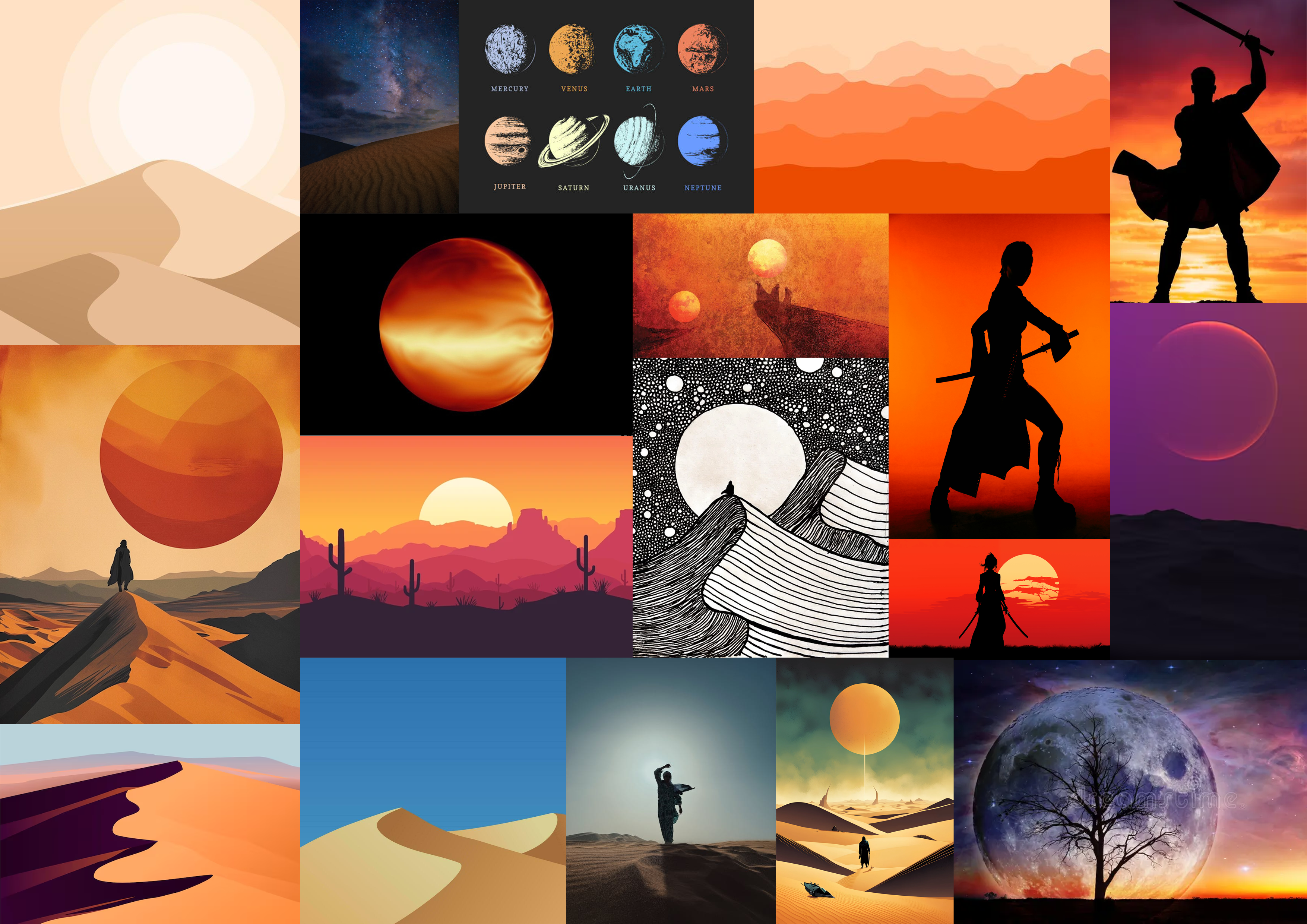 Dune moodboard